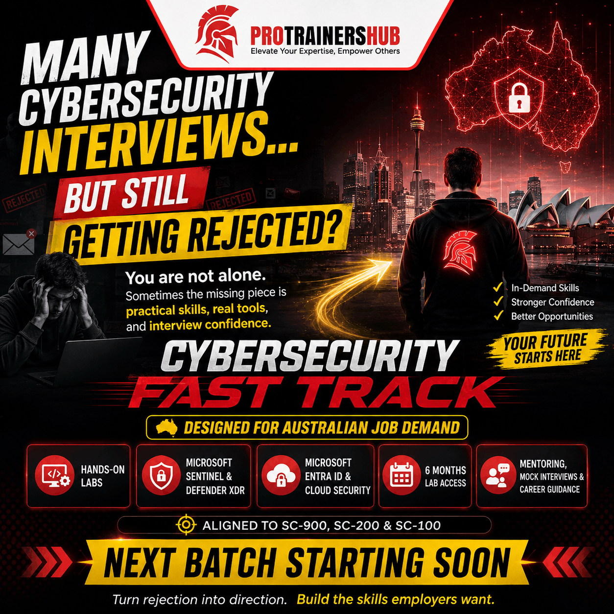 Cybersecurity Fast Track Australia — slide 3